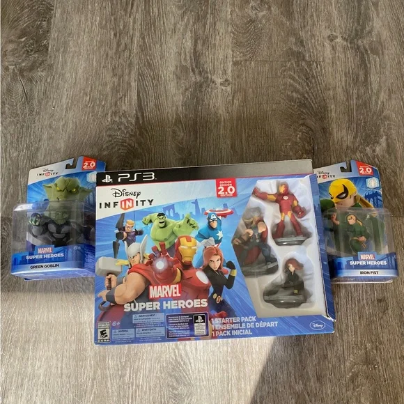 Disney Infinity 2.0 Marvel Super Heroes PS3 New - Picture 8 of 11